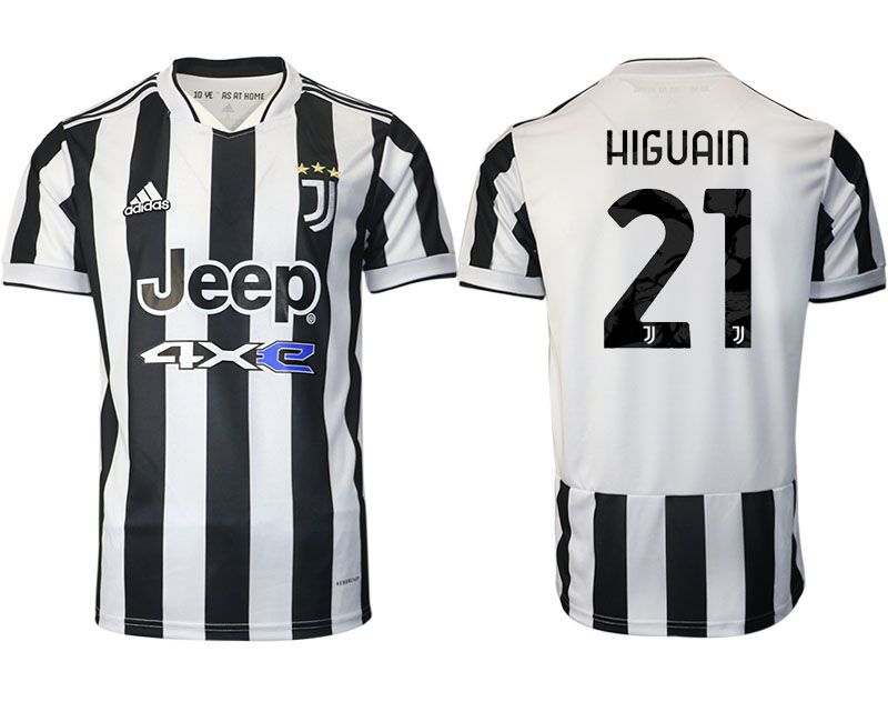 Men 2021-2022 Club Juventus home aaa version white #21 Adidas Soccer Jersey